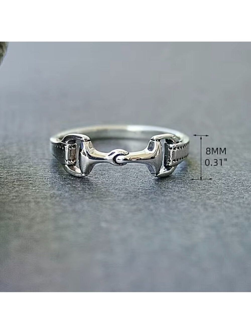 Equestrian / Snaffle Bit Ring #753 - Picture 5 of 11